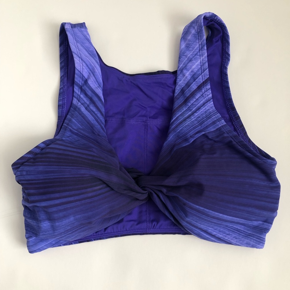Calia Purple Reversible Swim Top